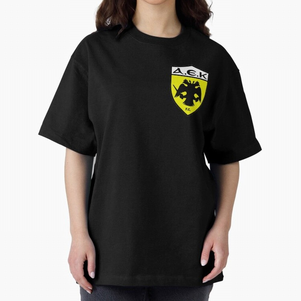 AEK Athens Oversized T-Shirt Follow the Final Road of FIFA World Cup 2026 Spirit, Driven by Argentina and Brazil, Messi, Football Festival Excitement, Trophy Ambitions, Country Rivalries and Star Player Buzz; Created for Match Day Parties, Soccer