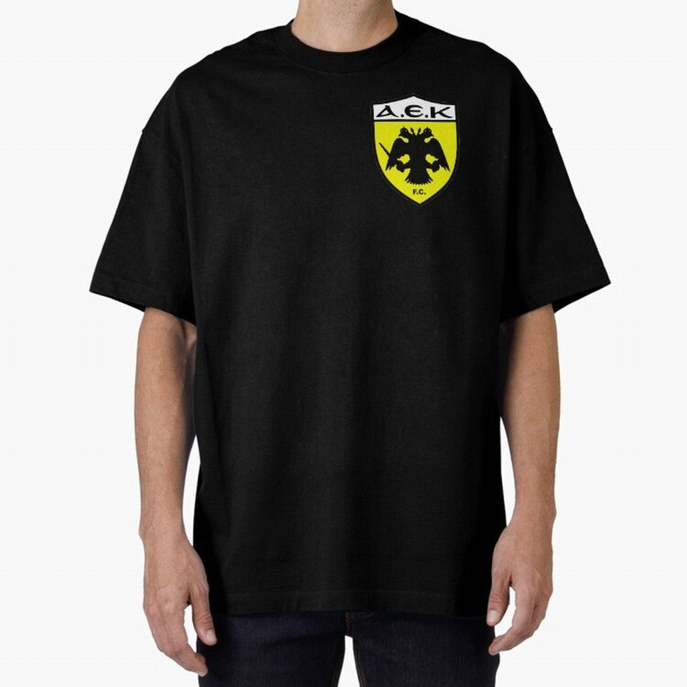 AEK Athens Oversized T-Shirt Follow the Final Road of FIFA World Cup 2026 Spirit, Driven by Argentina and Brazil, Messi, Football Festival Excitement, Trophy Ambitions, Country Rivalries and Star Player Buzz; Created for Match Day Parties, Soccer