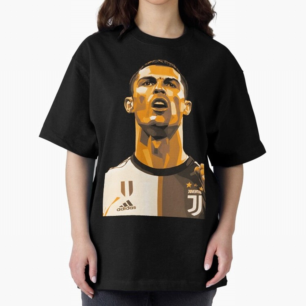 Ronaldo Oversized T-Shirt Celebrate the Biggest Stage of the FIFA World Cup 2026 Journey through Mbappe and Neymar Highlights, Germany Pride, Goal Celebration Energy, Supporter Heritage, Football Icons and Worldwide Tournament Joy; Ideal for