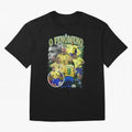 O Fenomeno Ronaldo Oversized T-Shirt Show Love for Legendary Goals in FIFA World Cup 2026 Spirit, Capturing England and Germany, CR7, Sports Nostalgia, International Competition, Famous Players and Unforgettable Victories; Perfect for Supporters