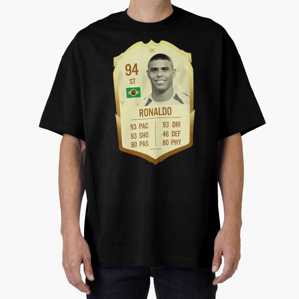 Ronaldo Ultimate Card Oversized T-Shirt Bring Stadium Energy to FIFA World Cup 2026 Group Stage Spirit, Built around Argentina, France and Brazil, Messi, Football History, Final Match Energy, Crowd Noise and Once in a Lifetime Moments; Made for Die