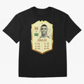 Ronaldo Ultimate Card Oversized T-Shirt Bring Stadium Energy to FIFA World Cup 2026 Group Stage Spirit, Built around Argentina, France and Brazil, Messi, Football History, Final Match Energy, Crowd Noise and Once in a Lifetime Moments; Made for Die
