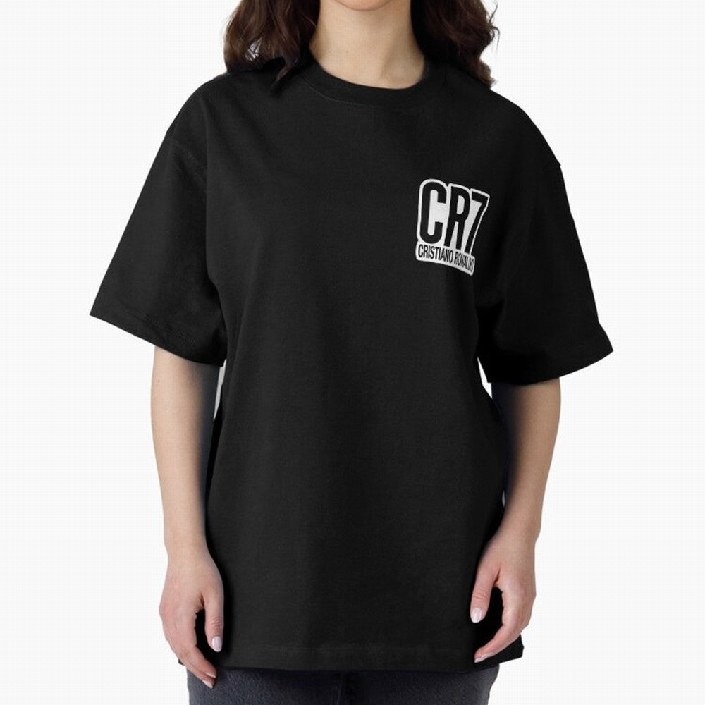 CR7 Oversized T-Shirt Get Ready for Global Football Passion for FIFA World Cup 2026, Highlighting Mbappe, France, Sports Nostalgia, International Competition, Famous Players and Unforgettable Victories; Built for Supporters Chasing Trophy Dreams,