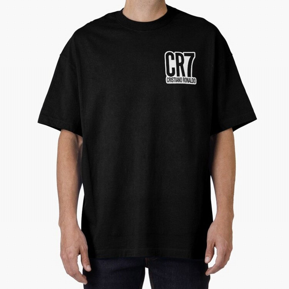 CR7 Oversized T-Shirt Get Ready for Global Football Passion for FIFA World Cup 2026, Highlighting Mbappe, France, Sports Nostalgia, International Competition, Famous Players and Unforgettable Victories; Built for Supporters Chasing Trophy Dreams,