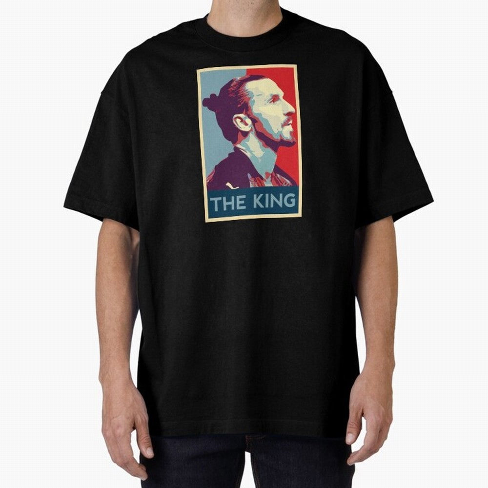 Ibrahimovic Hope Poster Oversized T-Shirt Show Championship Spirit for FIFA World Cup 2026 Capturing Haaland and Mbappe, Spain and Netherlands Energy, Football Festival Excitement, Trophy Ambitions, Country Rivalries and Star Player Buzz; Built for
