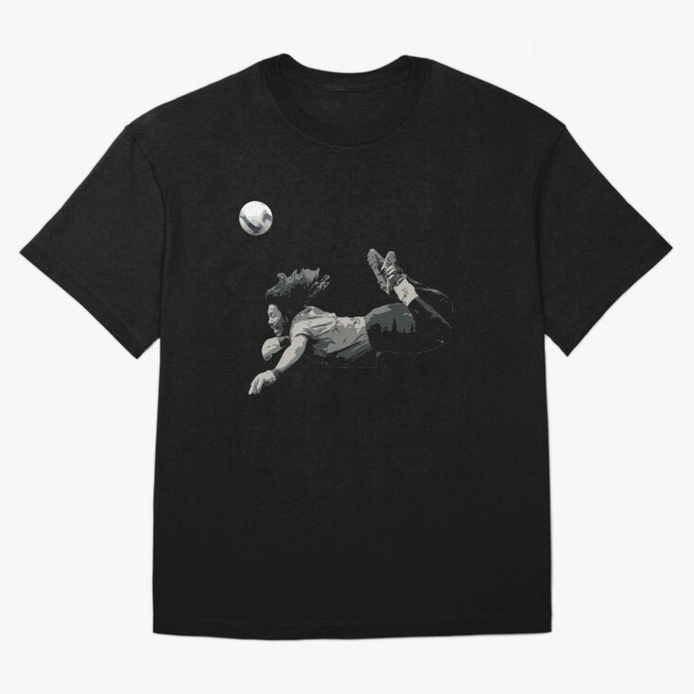 Rene Higuitas Scorpion kick35 Oversized T-Shirt Represent the FIFA World Cup 2026 Group Stage Journey through Haaland and Mbappe Highlights, Germany Pride, Stadium Memories, Football Loyalty, International Chants and Championship Tradition; Made