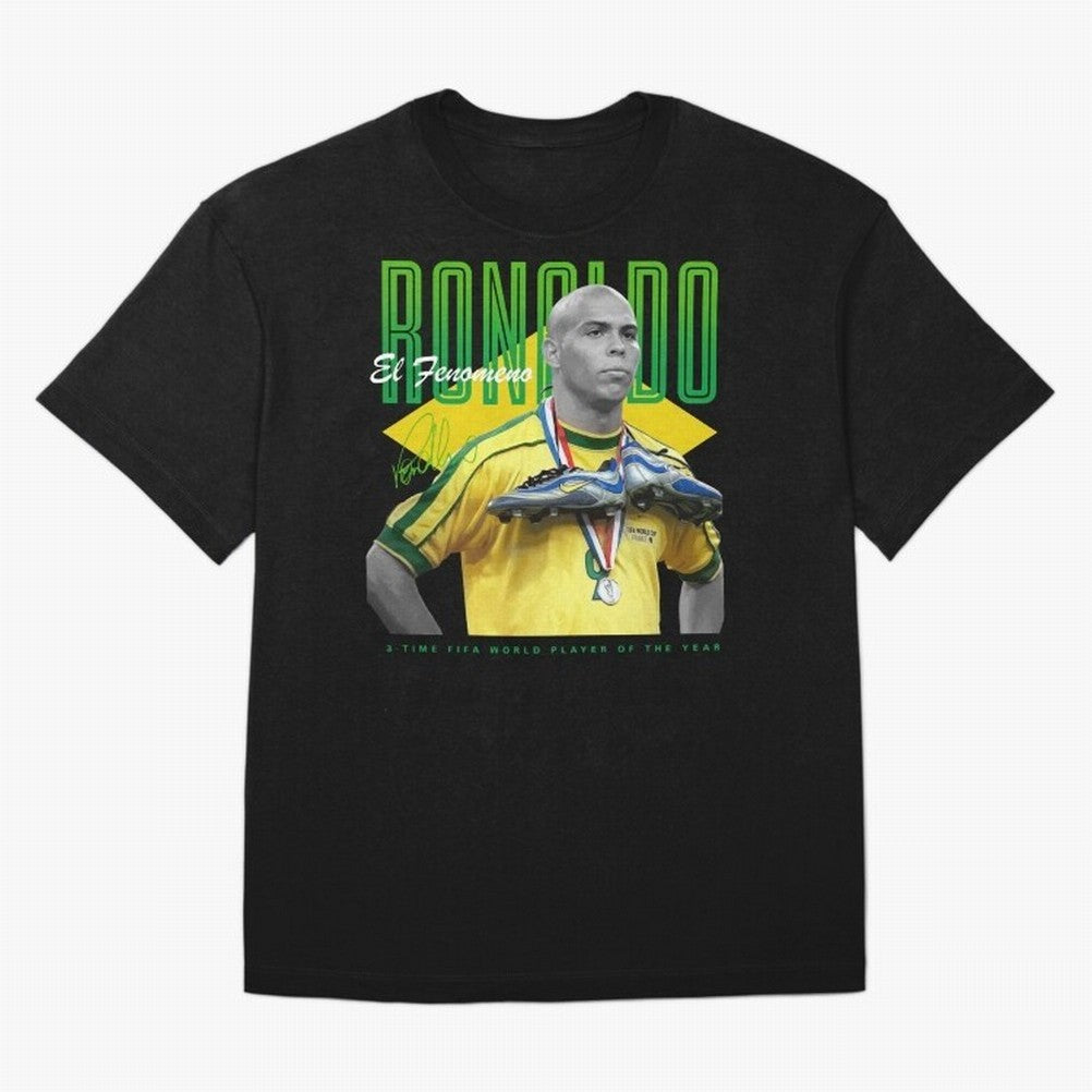 Ronaldo 3 Time Fifa World Player Of The Year Oversized T-Shirt Celebrate Fan Favorites in the FIFA World Cup 2026 Journey through Haaland and Mbappe Highlights, Portugal Pride, Game Day Rituals, Football Legends, Country Pride and the Road to the