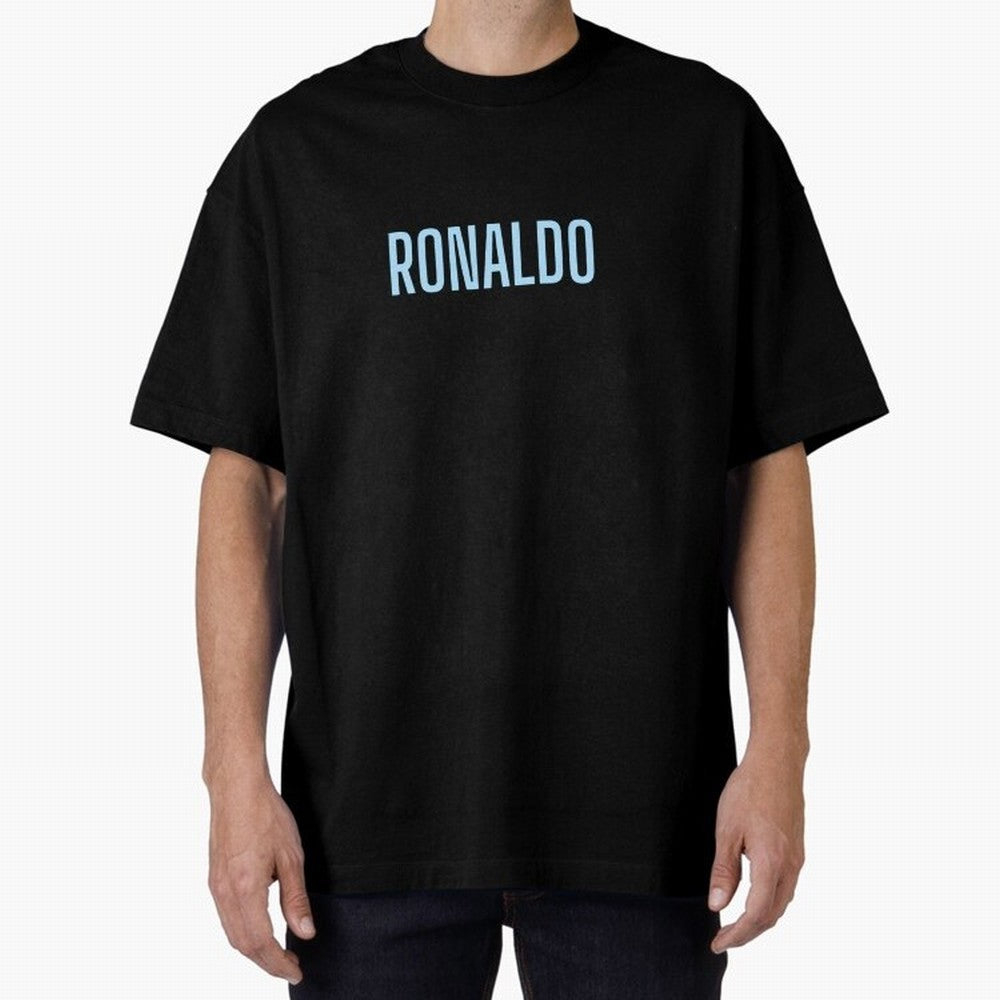 Ronaldo Oversized T-Shirt Show Love for Legendary Goals in FIFA World Cup 2026 Spirit, Driven by France, CR7 and Messi, Fan Favorite Moments, National Team Passion, Big Match Drama and Soccer History; Perfect for Supporters Who Want Bold Football