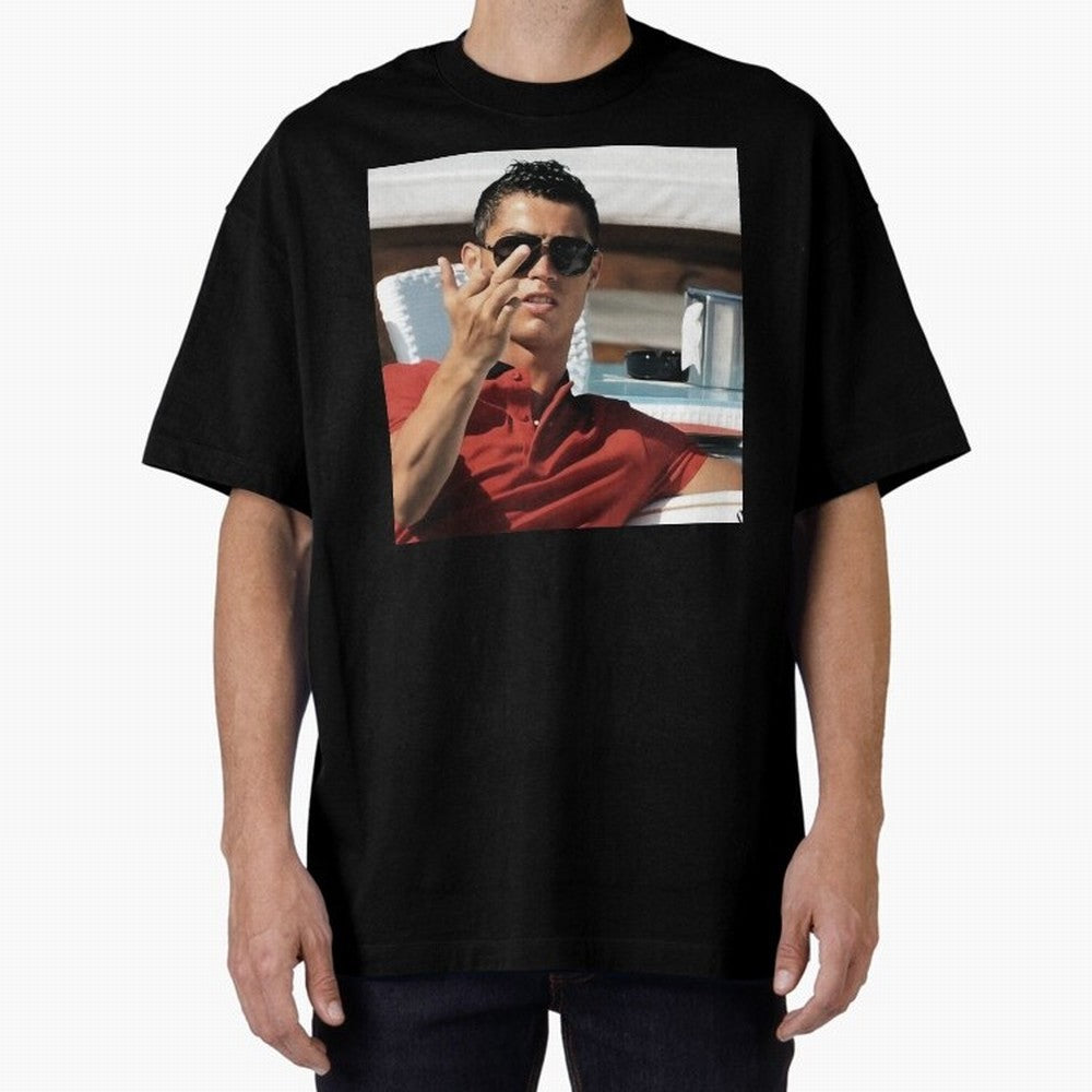 Ronaldo Oversized T-Shirt Represent FIFA World Cup 2026 for Fans of Cristiano Ronaldo and Germany, Bringing Soccer Culture, Superstar Moments, National Team Dreams and Competitive Fire; Great for Watch Parties, Sports Bars, Family Nights, Fan Clubs
