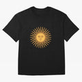 Argentina's Sun Oversized T-Shirt Show Championship Spirit for FIFA World Cup 2026 USA Canada Mexico Spirit, Centered on Argentina and Brazil, Messi, Neymar and Mbappe, Soccer Culture, Superstar Moments, National Team Dreams and Competitive Fire;