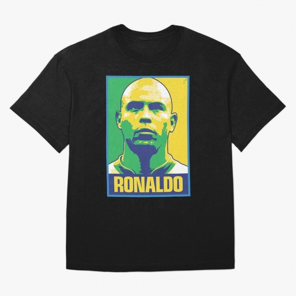 Ronaldo - BRAZIL Oversized T-Shirt Make Memories around Match Day Hype around FIFA World Cup 2026 Group Stage, Messi, Neymar and Mbappe, Argentina, Champion Mindset, Group Stage Buzz, Knockout Tension and Passionate Fan Culture; Ideal for Football
