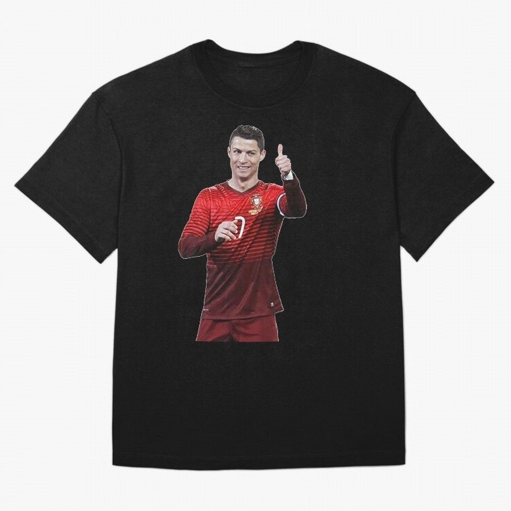 Ronaldo Thumbs Up Oversized T-Shirt Honor the Beautiful Game during the FIFA World Cup 2026 Group Stage Journey through Neymar, Haaland and Cristiano Ronaldo Highlights, Argentina and Brazil Pride, Stadium Memories, Football Loyalty, International