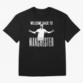 Welcome back to Manchester Ronaldo Oversized T-Shirt Relive Legendary Nights from FIFA World Cup 2026 Group Stage Inspired by Messi, Neymar and Mbappe, France and Portugal Energy, Match Day Excitement, Supporter Culture, Golden Goals and Global