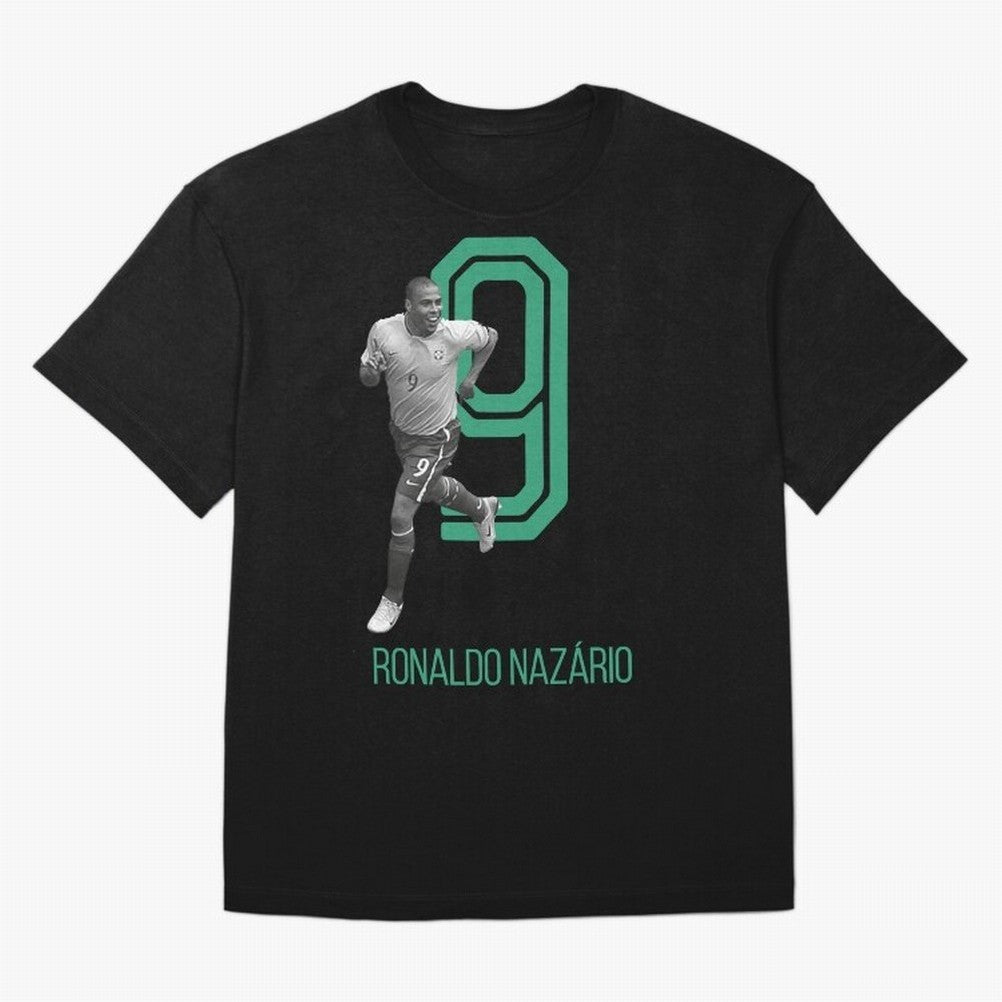 Ronaldo Naz¨¢rio Retro Oversized T-Shirt Keep the Match Day Mood of FIFA World Cup 2026 for Fans of Messi, Neymar and Mbappe and Spain, Bringing Stadium Chants, National Pride, Trophy Dreams and Unforgettable Football Memories; Ideal for Fans Who