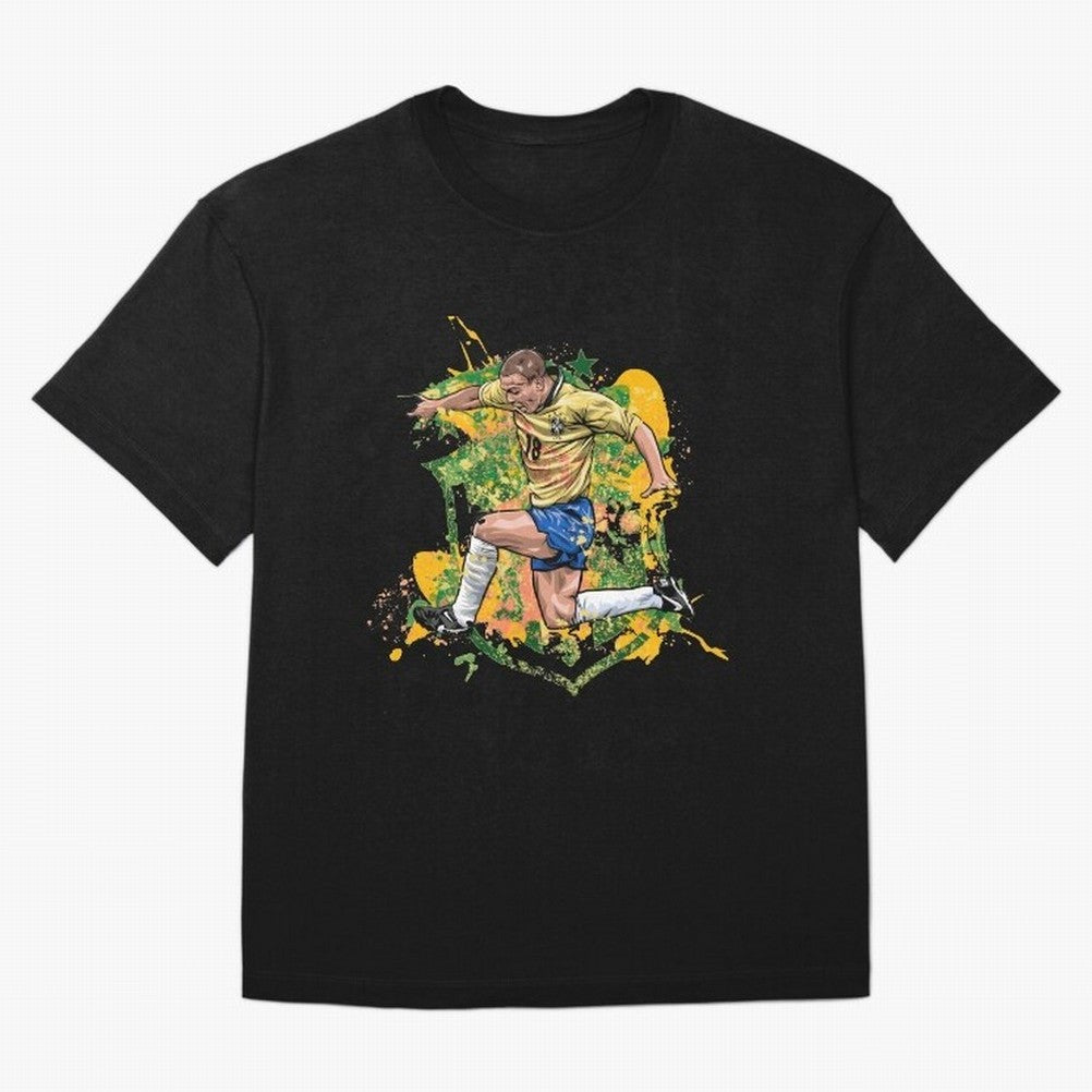 Ronaldo Nazario de Lima - Fenomeno do Brasil Oversized T-Shirt Make Your Look Match Match Day Hype around FIFA World Cup 2026, CR7, Argentina, Football History, Final Match Energy, Crowd Noise and Once in a Lifetime Moments; Ideal for Football