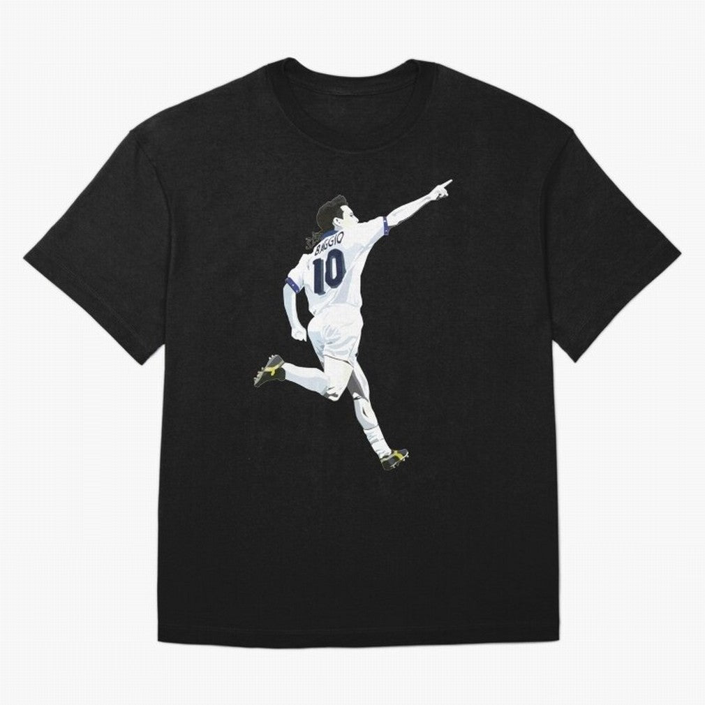 Roberto Baggio - Italy | Mbappe gift Oversized T-Shirt Remember FIFA World Cup 2026 Group Stage Spirit, Centered on France and Portugal, CR7, Stadium Memories, Football Loyalty, International Chants and Championship Tradition; Ideal for Football