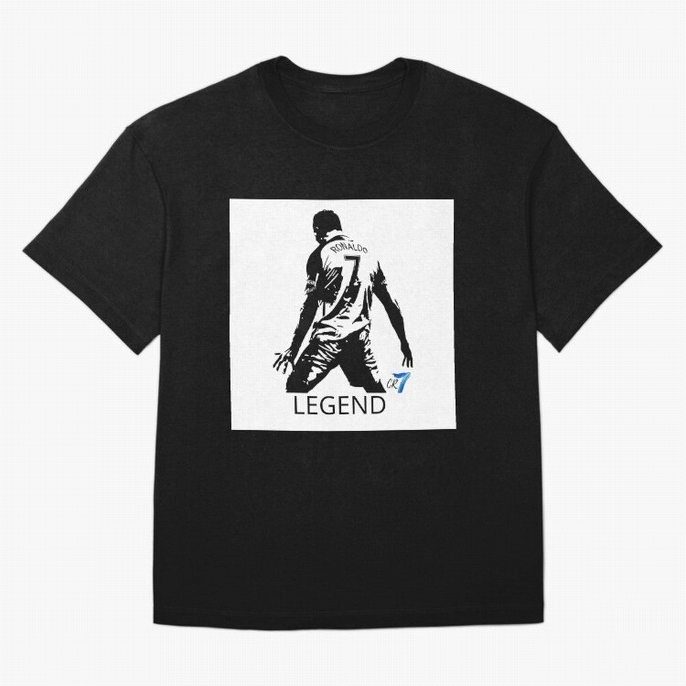 RONALDO legend CR7 Oversized T-Shirt Turn Up for FIFA World Cup 2026 USA Canada Mexico Made for Haaland and Mbappe, Netherlands Energy, Match Day Excitement, Supporter Culture, Golden Goals and Global Football Passion; Perfect for Fans, Collectors,
