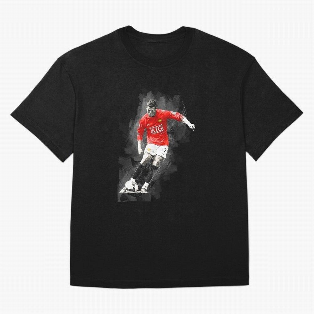 Cristiano Ronaldo gift Oversized T-Shirt Mark Match Day Hype around FIFA World Cup 2026 Group Stage, Haaland, Argentina and Brazil, Vintage Soccer Flavor, Modern Football Stars, National Flags and Final Night Emotion; Made for Die Hard Supporters,