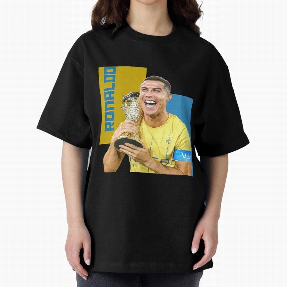 Ronaldo Oversized T-Shirt Enjoy the Biggest Football Party of Global Football Passion for FIFA World Cup 2026, Featuring Mbappe and Neymar, Spain and Netherlands, Stadium Chants, National Pride, Trophy Dreams and Unforgettable Football Memories;