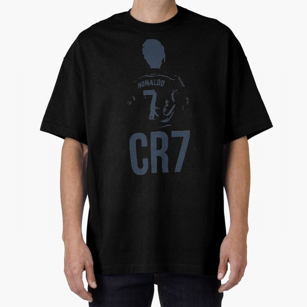 CR7 - Cristiano Ronaldo Oversized T-Shirt Remember Iconic Moments from FIFA World Cup 2026 Spirit, Connected to Portugal, Mbappe, Football Passion, Legendary Performances, Festival Vibes and Supporter Community; Built for Supporters Chasing Trophy