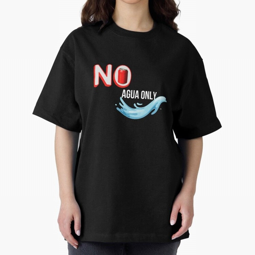 Cristiano Ronaldo - No Soda Coca Drink Agua Water Only Oversized T-Shirt Bring World Football Passion into the FIFA World Cup 2026 Group Stage Journey through Neymar, Haaland and Cristiano Ronaldo Highlights, Portugal Pride, Game Day Rituals,