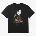 Christiano Ronaldo Focused Oversized T-Shirt Back Your Heroes with FIFA World Cup 2026 Spirit, Capturing France, Haaland, Match Day Excitement, Supporter Culture, Golden Goals and Global Football Passion; Great for Watch Parties, Sports Bars,