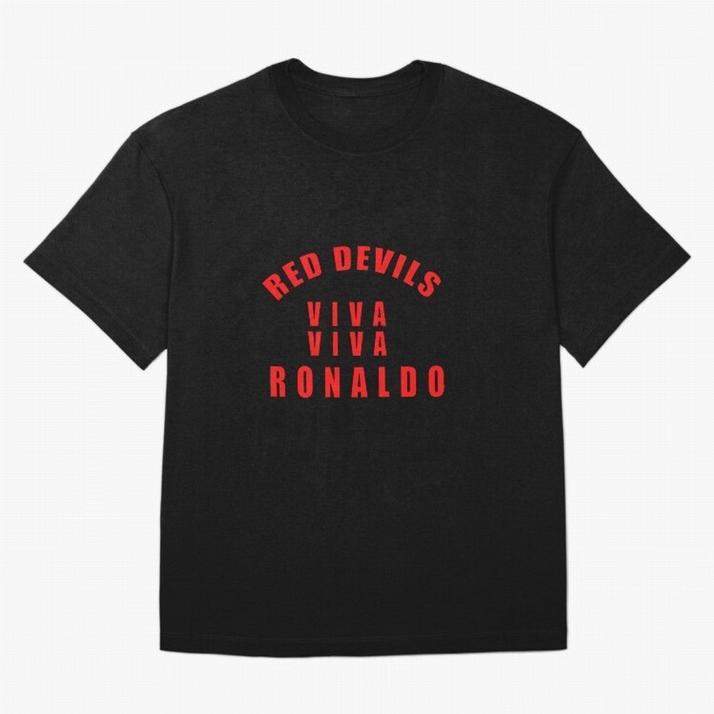 Viva Viva Ronaldo Oversized T-Shirt Celebrate Global Football Passion for FIFA World Cup 2026 Group Stage, with Cristiano Ronaldo, England, Football History, Final Match Energy, Crowd Noise and Once in a Lifetime Moments; Built for Supporters
