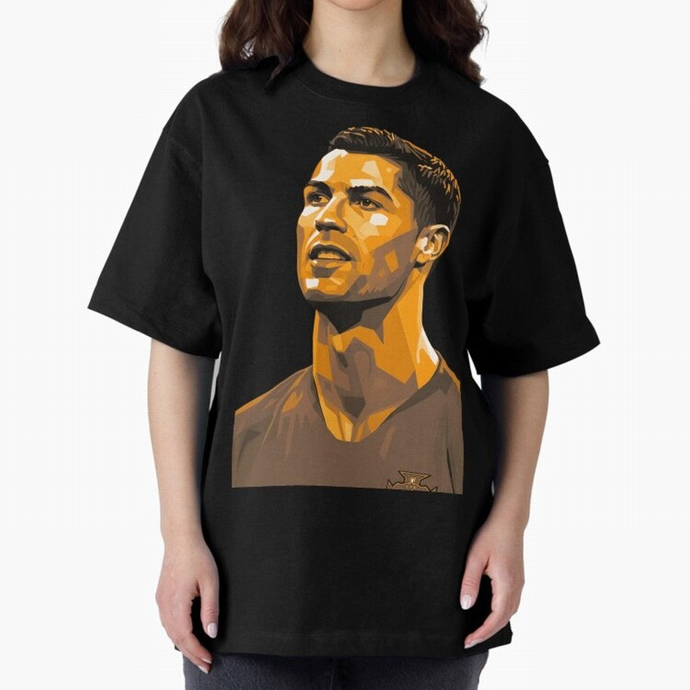 Ronaldo Oversized T-Shirt Celebrate Golden Goal Energy in the FIFA World Cup 2026 Group Stage Journey through Haaland and Mbappe Highlights, Netherlands Pride, Classic Soccer Heritage, Championship Pressure, Fan Loyalty and International Pride;