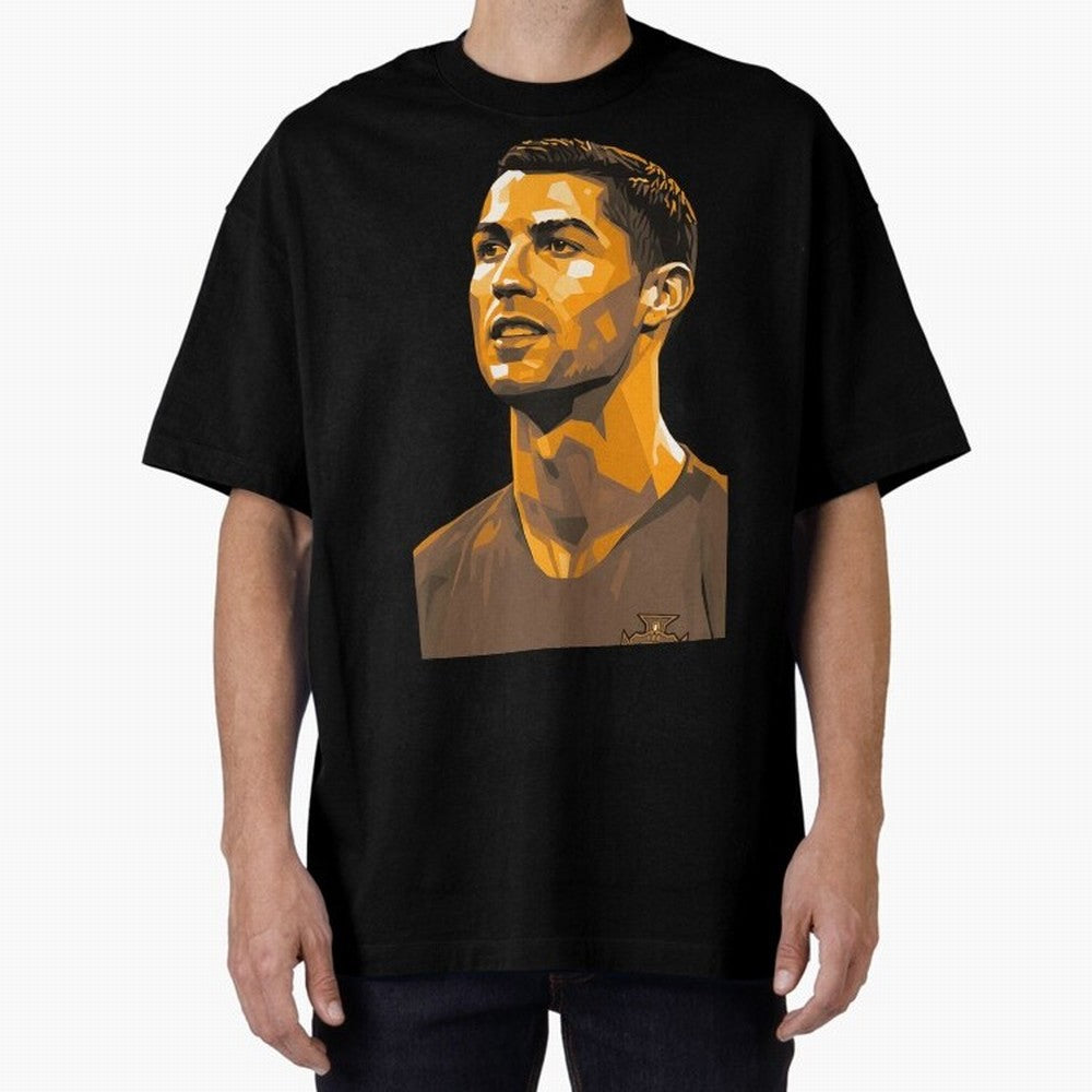 Ronaldo Oversized T-Shirt Celebrate Golden Goal Energy in the FIFA World Cup 2026 Group Stage Journey through Haaland and Mbappe Highlights, Netherlands Pride, Classic Soccer Heritage, Championship Pressure, Fan Loyalty and International Pride;