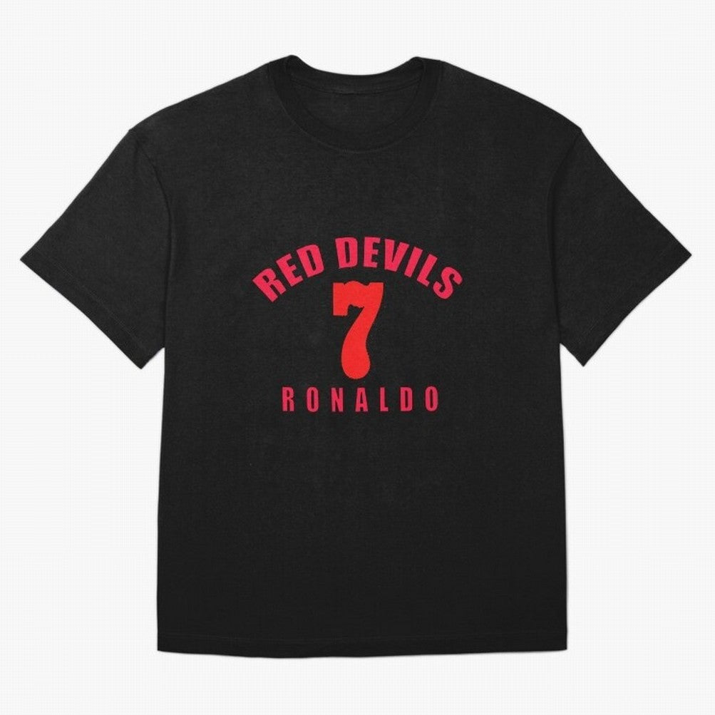 Cristiano Ronaldo Manchester United Oversized T-Shirt Celebrate the Biggest Stage of FIFA World Cup 2026 Capturing Cristiano Ronaldo, Portugal, Spain and Germany Energy, Retro Football Energy, Iconic Rivalries, Trophy Chase Drama and Stadium
