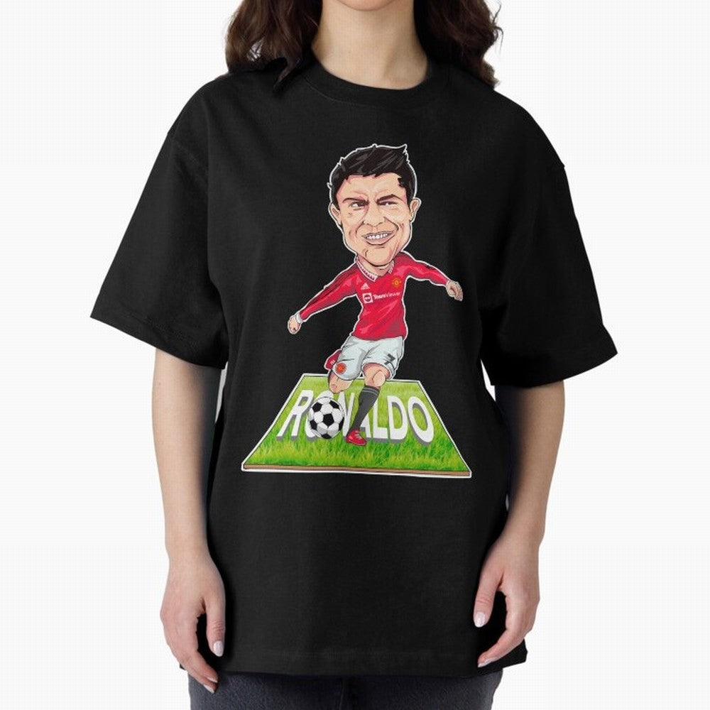 Cristiano Ronaldo Oversized T-Shirt Bring a Champion Mindset to FIFA World Cup 2026 USA Canada Mexico Highlighting Neymar, Haaland and Cristiano Ronaldo, Spain and Netherlands Energy, Fan Favorite Moments, National Team Passion, Big Match Drama and