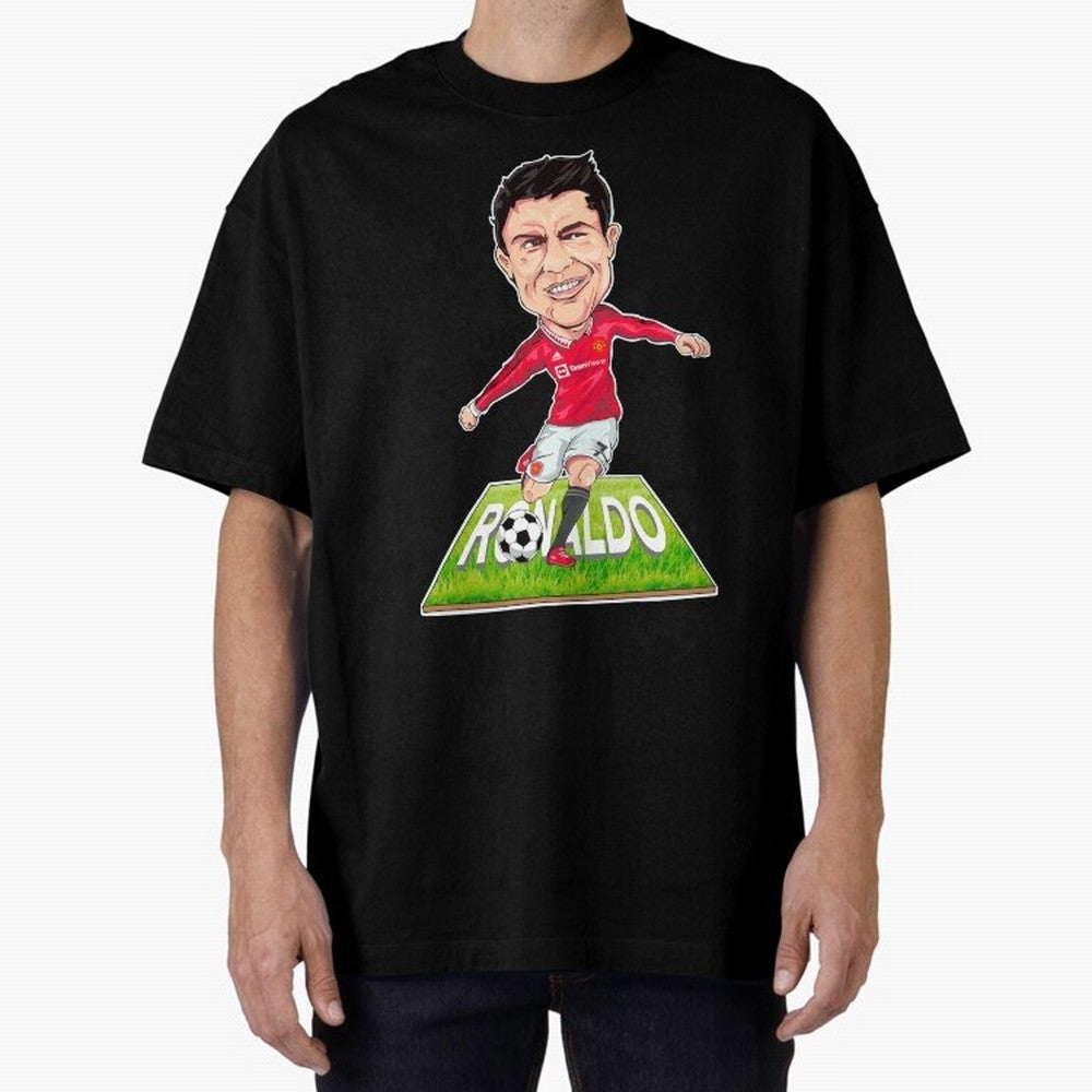Cristiano Ronaldo Oversized T-Shirt Bring a Champion Mindset to FIFA World Cup 2026 USA Canada Mexico Highlighting Neymar, Haaland and Cristiano Ronaldo, Spain and Netherlands Energy, Fan Favorite Moments, National Team Passion, Big Match Drama and