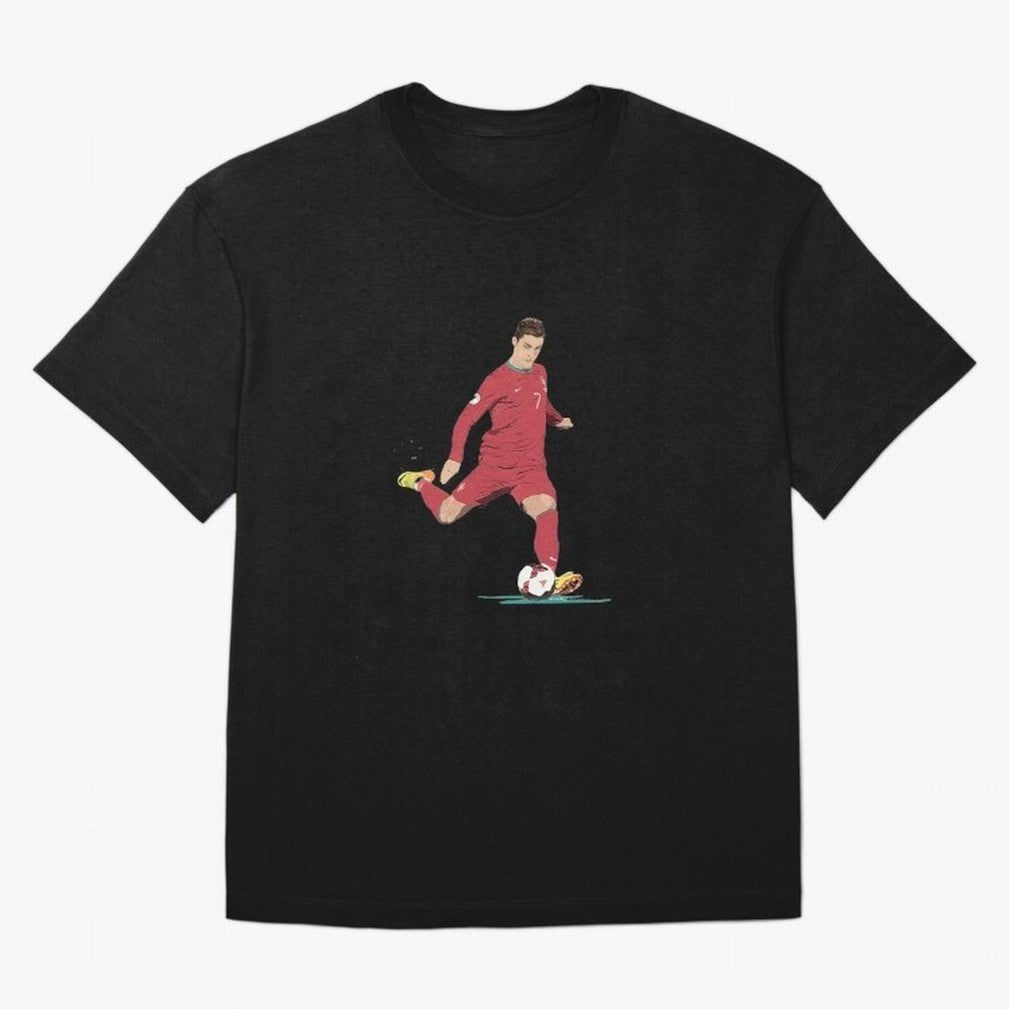 Cristiano ronaldo portugal 2022 Oversized T-Shirt Represent FIFA World Cup 2026 Group Stage Spirit, Highlighting Brazil, Messi and Cristiano Ronaldo, Supporter Pride, Iconic Celebrations, Legendary Names and Global Match Day Energy; Created for