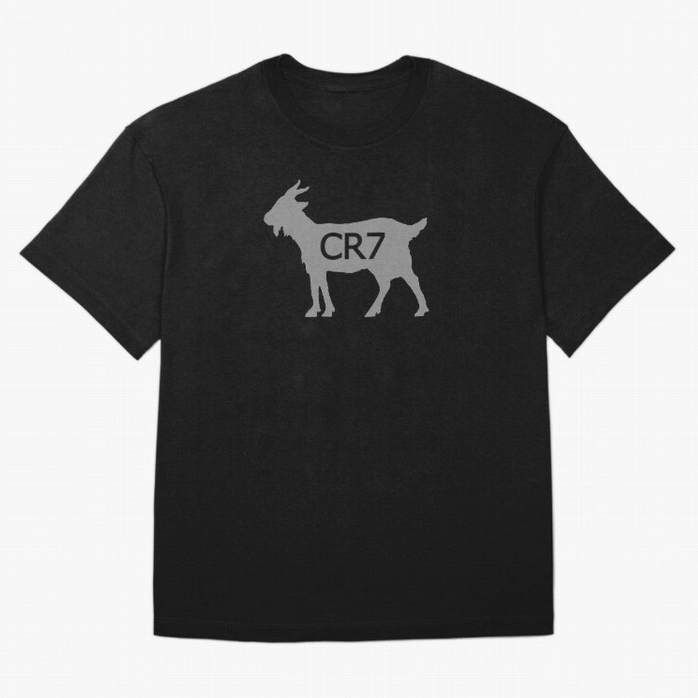 CR7 GOAT Grey 2 Oversized T-Shirt Make Memories around Match Day Hype around FIFA World Cup 2026 Group Stage, Messi, France, Vintage Soccer Flavor, Modern Football Stars, National Flags and Final Night Emotion; Built for Supporters Chasing Trophy