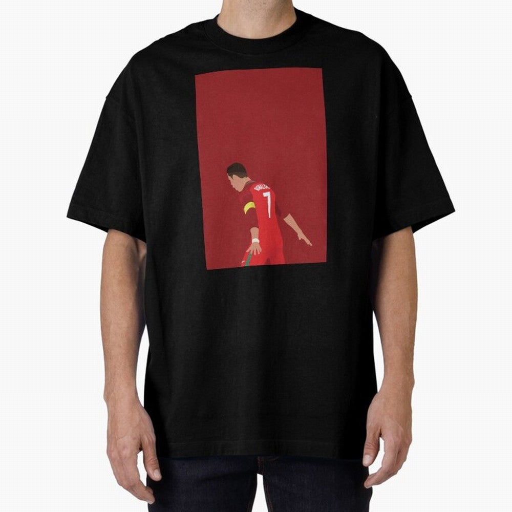 CR7 Oversized T-Shirt Keep the Legacy of FIFA World Cup 2026 Spirit, Celebrating Brazil, Neymar, Stadium Memories, Football Loyalty, International Chants and Championship Tradition; Perfect for Supporters Who Want Bold Football Energy, Global Pride