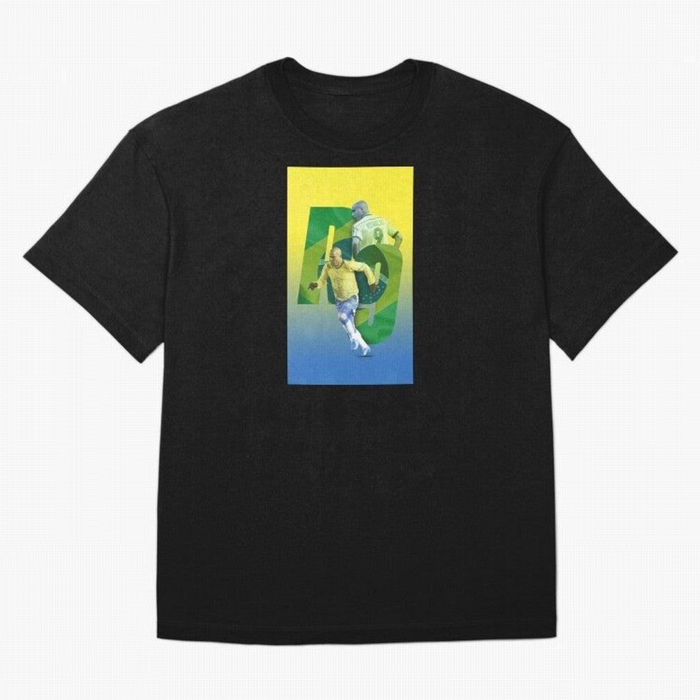 Ronaldo Luis Nazario de Lima Illustration Oversized T-Shirt Show Passion for the Stars of FIFA World Cup 2026 Group Stage Celebrating CR7, Argentina Energy, Worldwide Fan Energy, Dramatic Goals, Stadium Lights and Championship Celebrations; Ideal