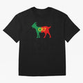 CR7 GOAT Tuga 2 Oversized T-Shirt Share the Excitement of FIFA World Cup 2026 Group Stage for Fans of Haaland and Mbappe and England and Germany, Bringing Championship Spirit, Famous Goals, Roaring Crowds and International Football Unity; Built for