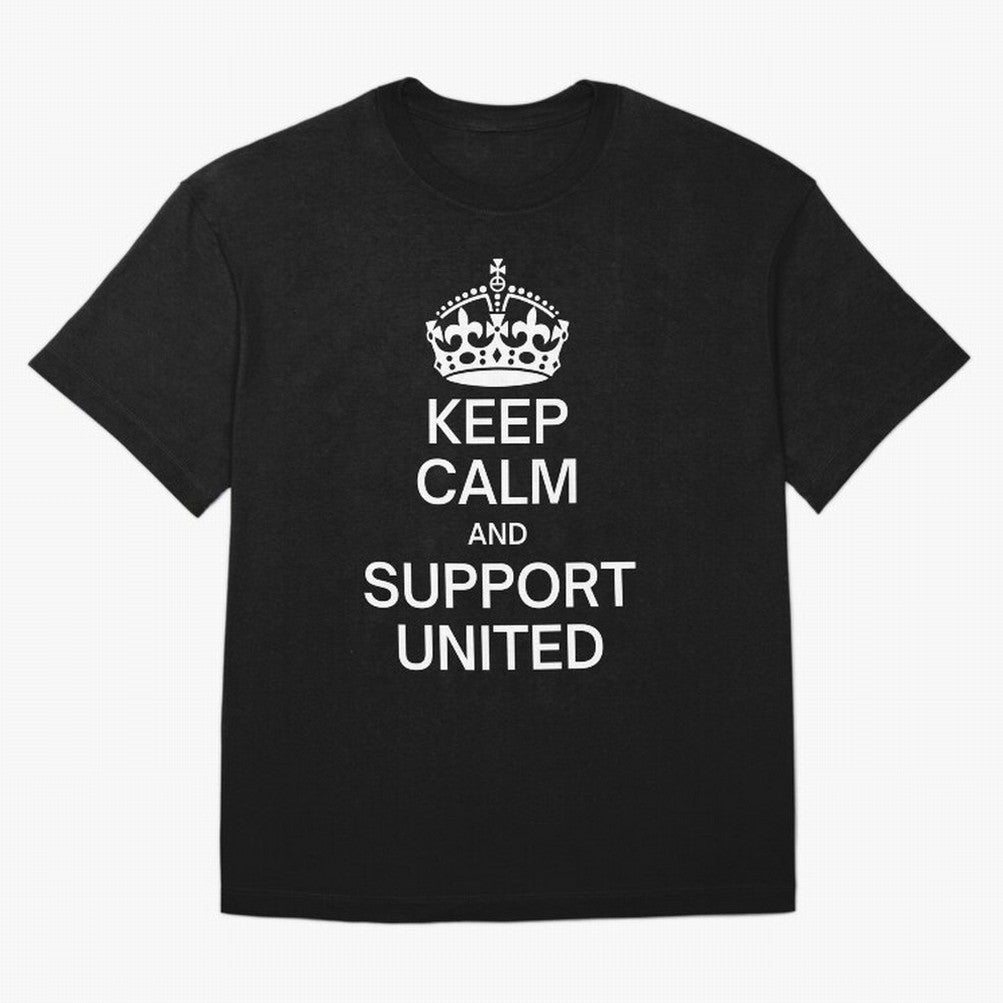 Keep Calm and Support United Oversized T-Shirt Cheer through Every Moment of Global Football Passion for FIFA World Cup 2026, Celebrating Neymar, Haaland and Cristiano Ronaldo, England and Germany, Global Supporter Spirit, Legendary Goals, National