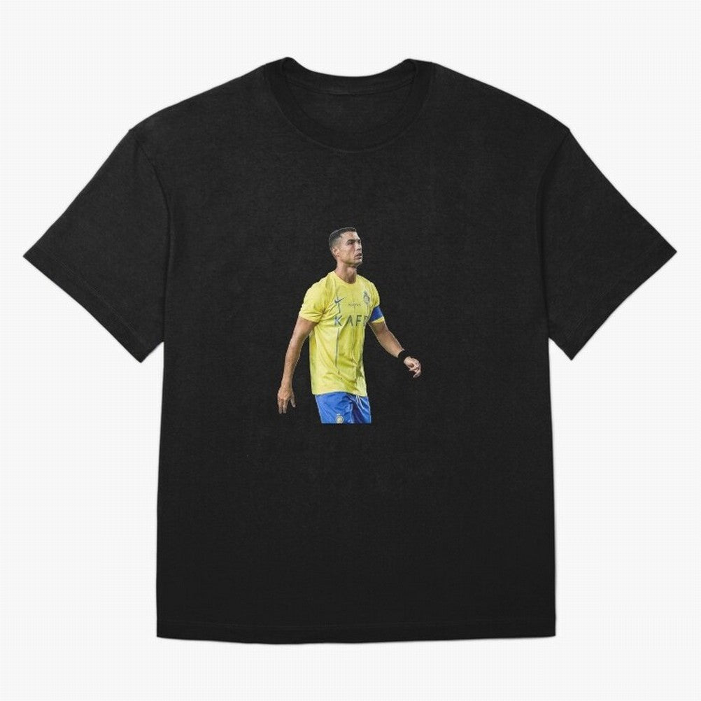 Ronaldo Al Nassar Oversized T-Shirt Celebrate the Magic of FIFA World Cup 2026 with Mbappe and Neymar, France and Portugal Energy, Stadium Memories, Football Loyalty, International Chants and Championship Tradition; Perfect for People Who Love