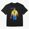 Ronaldo Nazario Oversized T-Shirt Celebrate the Stars of FIFA World Cup 2026 USA Canada Mexico Spirit, Centered on Portugal, Spain and Germany, Messi, Football History, Final Match Energy, Crowd Noise and Once in a Lifetime Moments; Perfect for