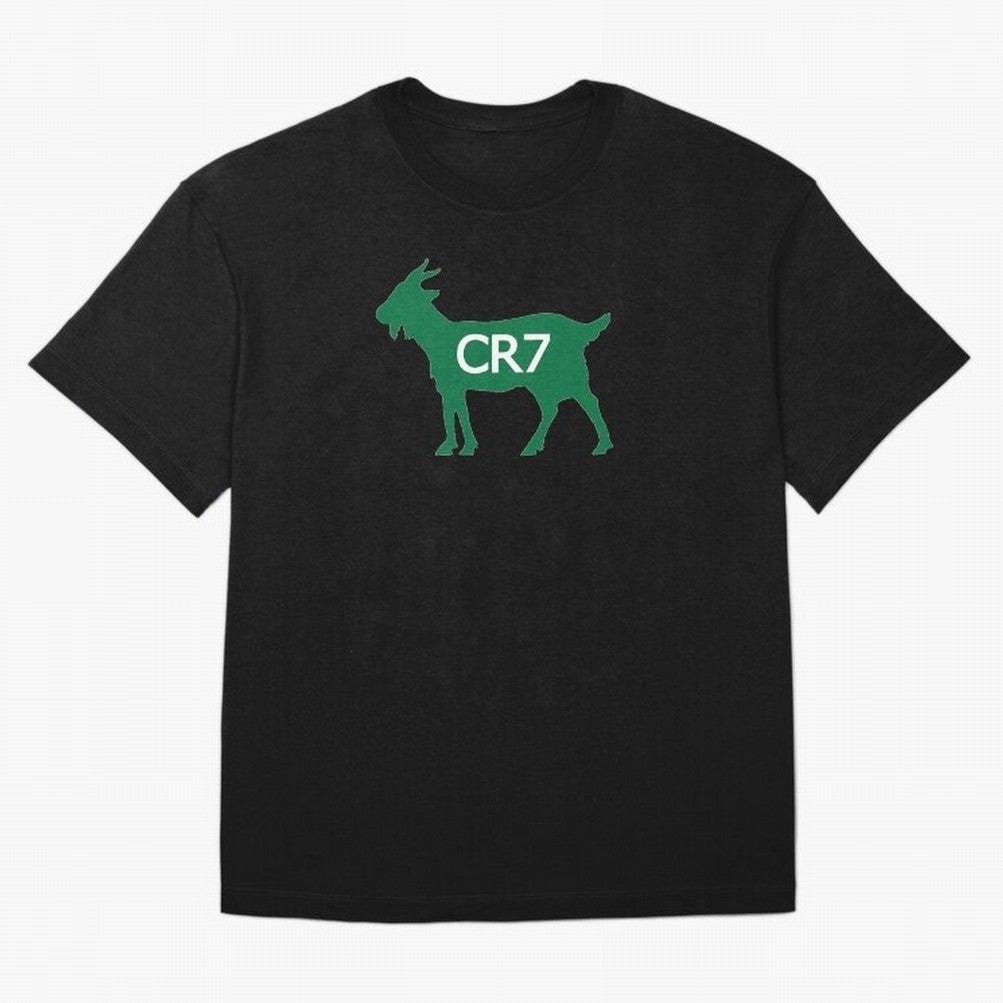 CR7 GOAT Saudi Arabia Oversized T-Shirt Show Fan Pride Across FIFA World Cup 2026 Centered on CR7 and Messi, Portugal, Spain and Germany Energy, Game Day Rituals, Football Legends, Country Pride and the Road to the Final; Perfect for Fans,
