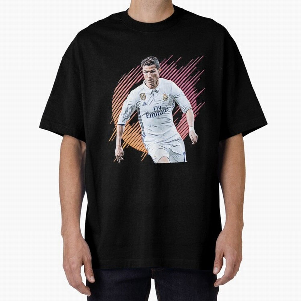 ronaldo christiano Oversized T-Shirt Make Every Kick Count in the FIFA World Cup 2026 Group Stage Journey through CR7 Highlights, England and Germany Pride, Global Supporter Spirit, Legendary Goals, National Colors and Tournament Celebration;