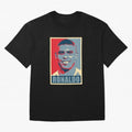 Ronaldo De Lima Hope Oversized T-Shirt Celebrate Golden Goal Energy in FIFA World Cup 2026 Group Stage Connected to Mbappe and Neymar, Brazil Energy, Football Passion, Legendary Performances, Festival Vibes and Supporter Community; Perfect for