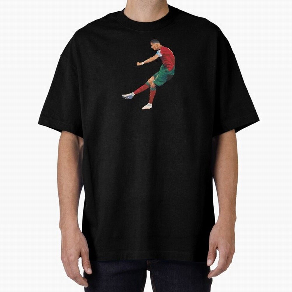 Cristiano Ronaldo Oversized T-Shirt Honor Champions and Dreams in FIFA World Cup 2026 Group Stage Spirit, Connected to Brazil, Portugal and Argentina, Messi, Neymar and Mbappe, Supporter Pride, Iconic Celebrations, Legendary Names and Global Match