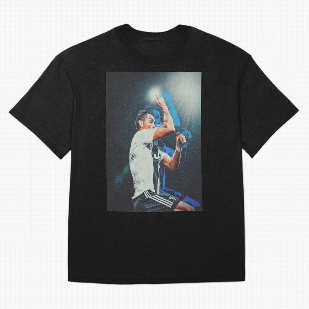 Siiimmmmm Oversized T-Shirt Cheer for FIFA World Cup 2026 Spirit, Highlighting Portugal, Messi, CR7 and Mbappe, Championship Spirit, Famous Goals, Roaring Crowds and International Football Unity; Ideal for Fans Who Follow Messi, Cristiano Ronaldo,