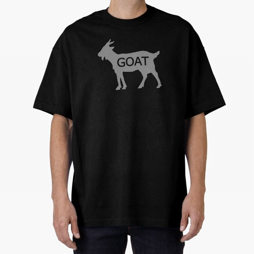GOAT Grey 2 Oversized T-Shirt Show Support during Global Football Passion for FIFA World Cup 2026 Group Stage, Driven by Neymar, Brazil, Portugal and Argentina, Goal Celebration Energy, Supporter Heritage, Football Icons and Worldwide Tournament