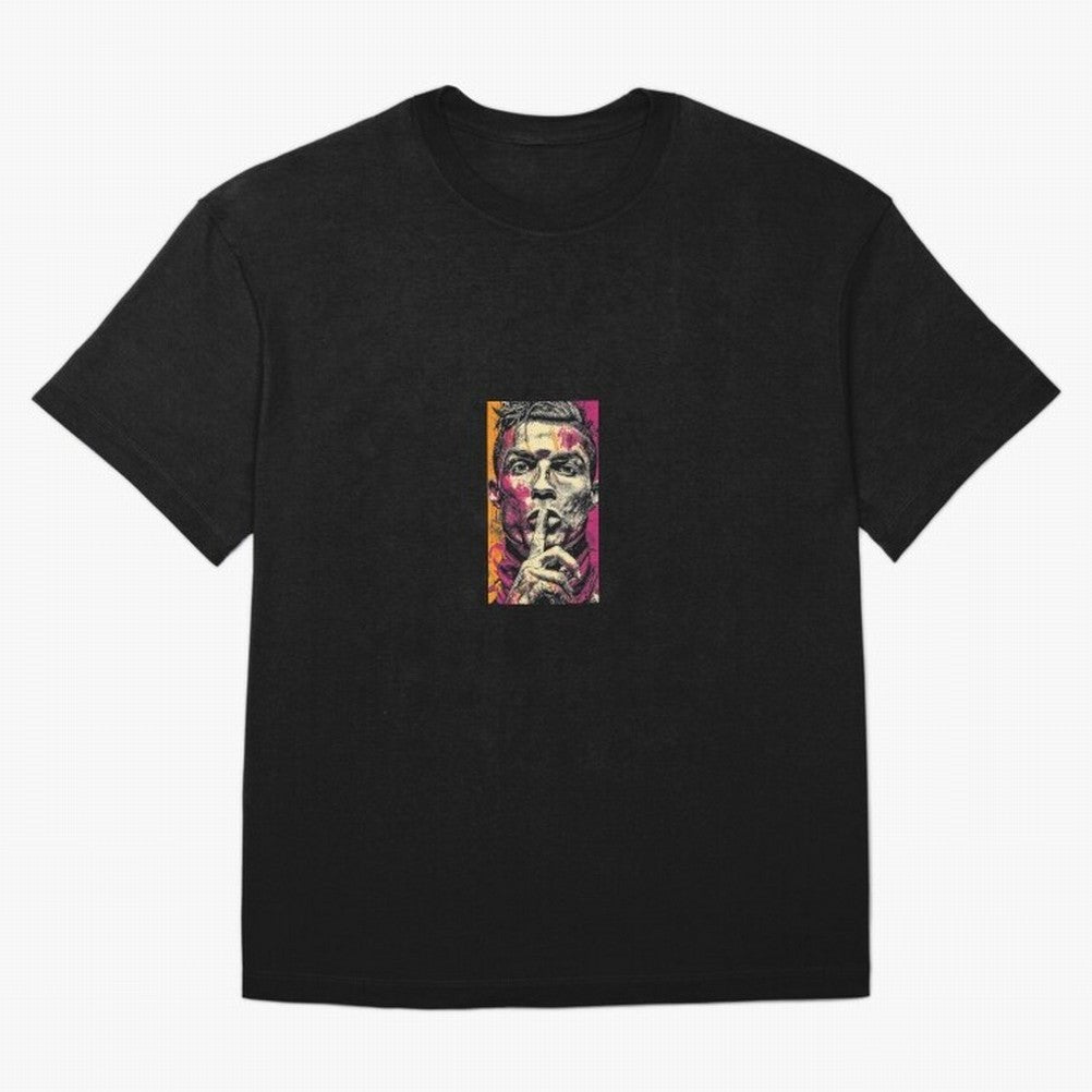 ronaldo Oversized T-Shirt Share Global Football Passion for FIFA World Cup 2026, Celebrating Neymar, England, France and Netherlands, Championship Spirit, Famous Goals, Roaring Crowds and International Football Unity; Created for Match Day Parties,