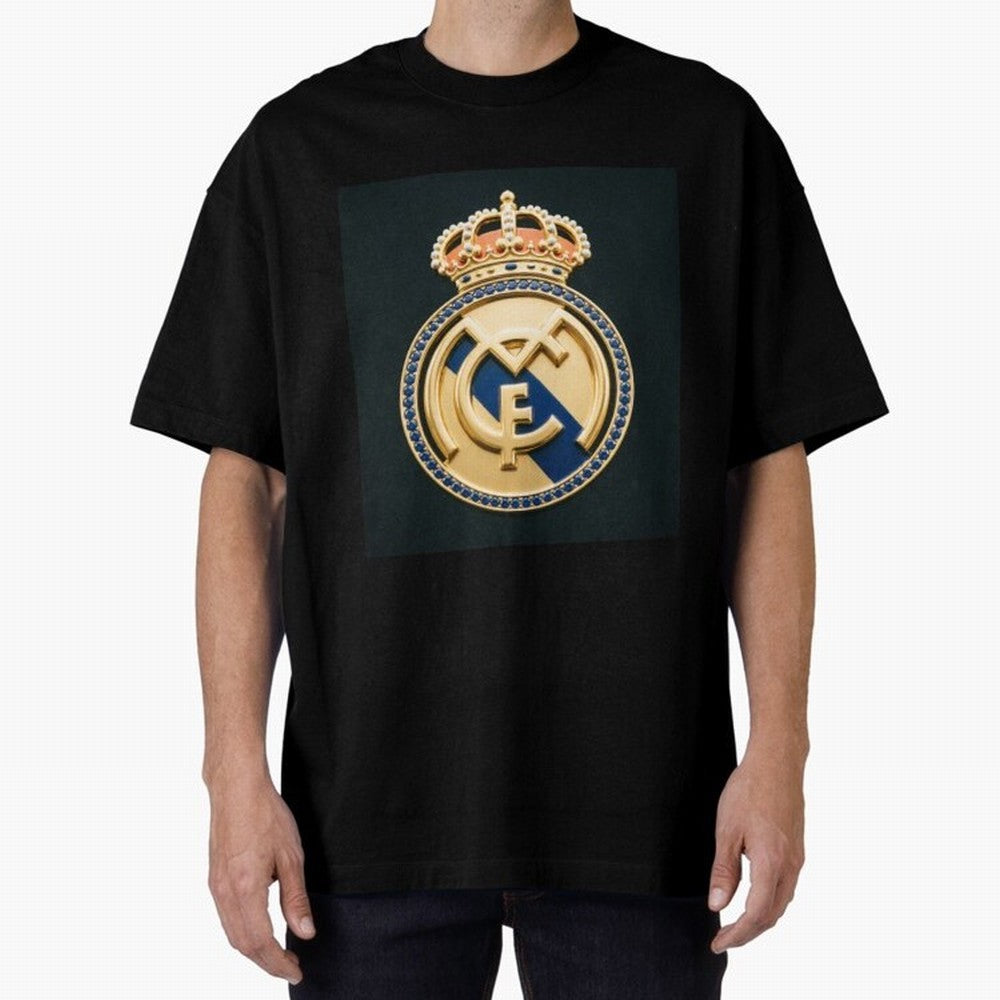 Hala Madrid Oversized T-Shirt Join Global Football Passion for FIFA World Cup 2026 Group Stage, Driven by Haaland and Mbappe, Argentina, France and Brazil, Tournament Hype, Historic Matchups, Family Viewing Parties and Global Sports Pride; Ideal