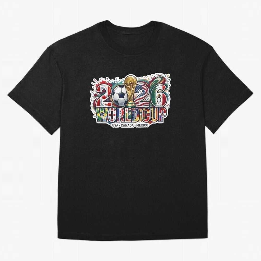 2026 World Cup International Futbol Football Soccer USA Canada Mexico Oversized T-Shirt Make Every Kick Count in Match Day Hype around FIFA World Cup 2026 USA Canada Mexico, CR7 and Messi, Argentina, Vintage Soccer Flavor, Modern Football Stars,