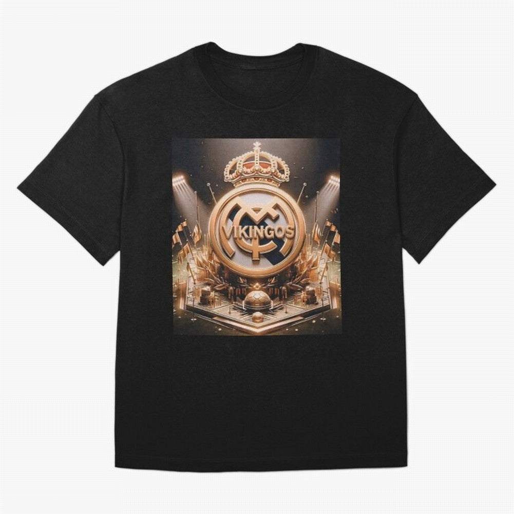 Vikings Oversized T-Shirt Follow the Final Road of FIFA World Cup 2026 Group Stage Driven by Messi, Neymar and Mbappe, England and Germany Energy, Football History, Final Match Energy, Crowd Noise and Once in a Lifetime Moments; Perfect for Fans,
